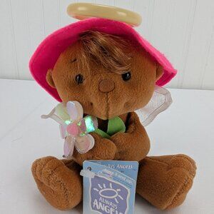Vintage Always Angels Jeanne Plush Doll 5" Stuffed Animal Christian Gift 2000